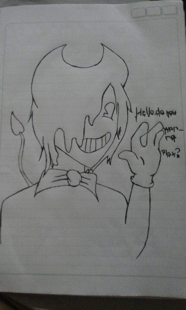 Bendy Dibujo Procedimiento CREEPYPASTAS AMINO Amino