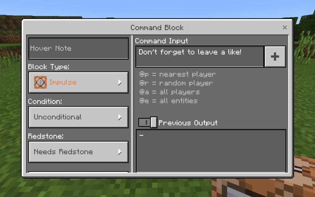 use commands in multiplayer minecraft pe