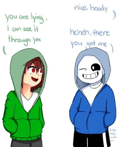 When Storyshift Chara And Sans Met Each Other Undertale Amino