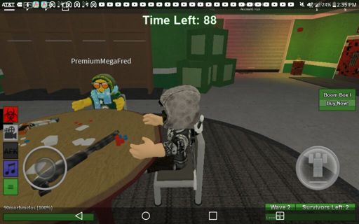Me And My Friend In Zombie Rush Wiki Roblox Amino