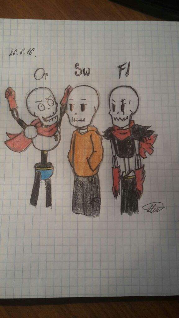 Papyrus A Undertale Amino