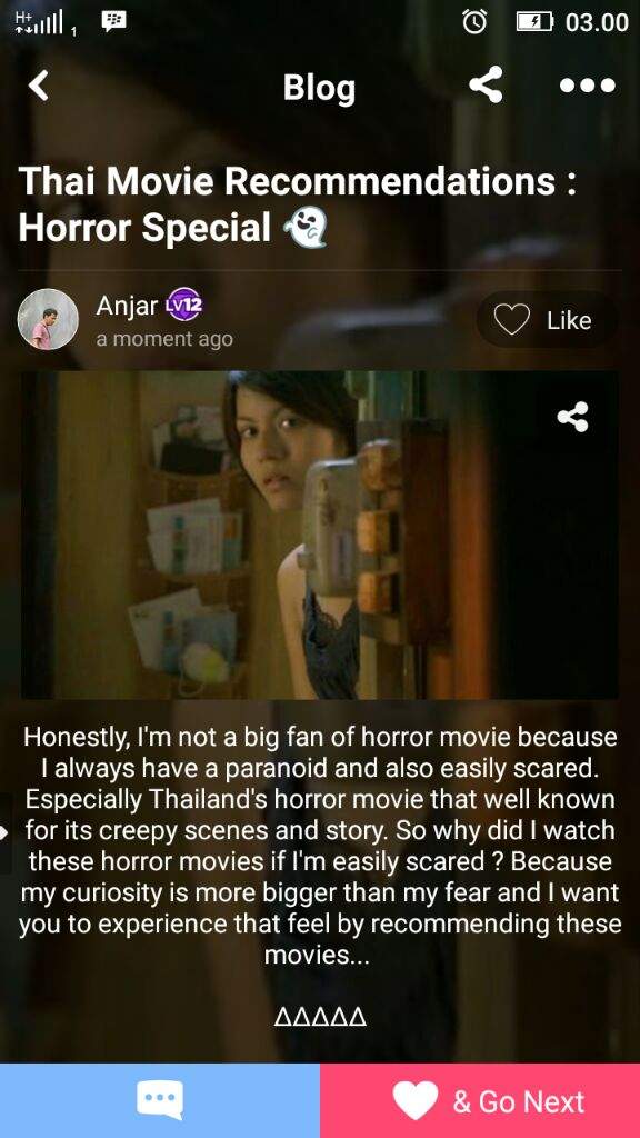 I Like Horror Movies Because