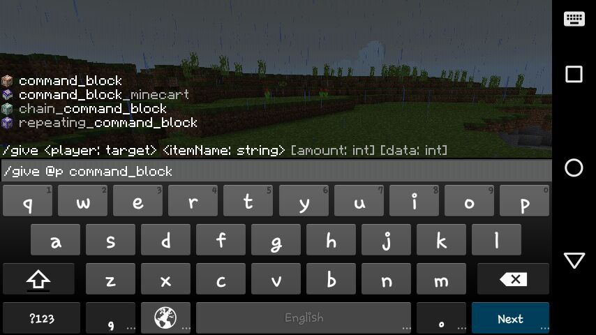 Minecraft Block Codes