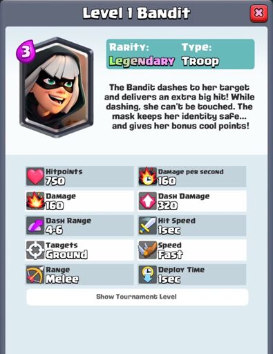 Bandit Wiki Clash Royale Amino 