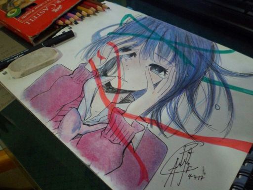 Hanabi From Kuzu No Honkai Art Showcase Yuri Manga Anime Amino