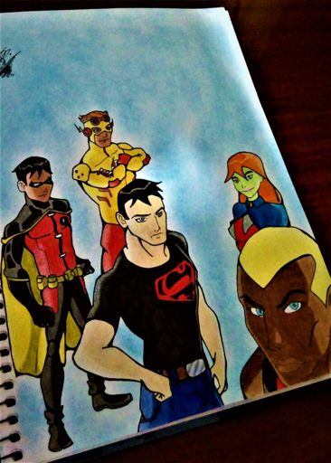 Fanart Young Justice By Sidney Paulino De Santys Arte Amino Amino