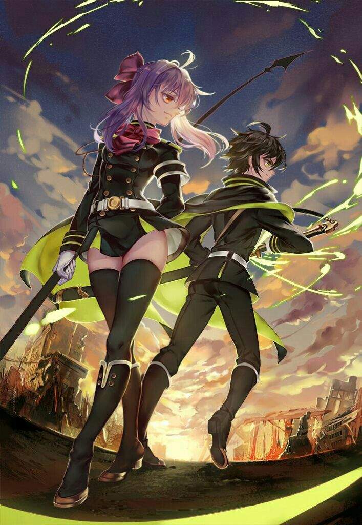 Yuu X Shinoa Shinoa X Yuu Owari No Seraph Amino