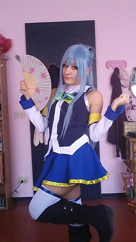 Aqua Sama from Konosuba | Cosplay Amino