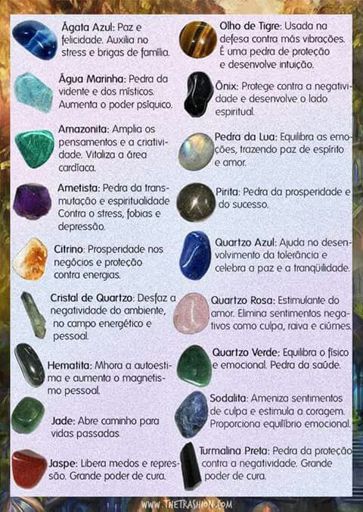 Pedras E Seus Significados . | Wicca & Bruxaria Amino