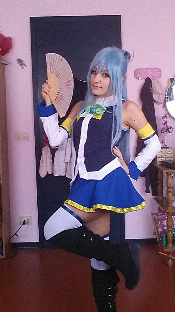 Aqua Sama From Konosuba Co