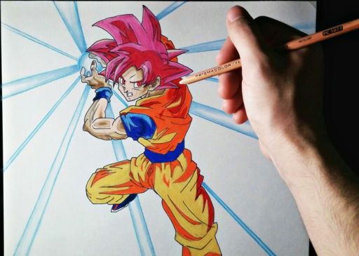 Goku dibujado por mi | DRAGON BALL ESPAÑOL Amino