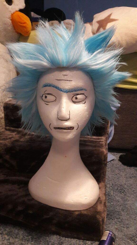 Finished Wig Rick Sanchez Cosplay Amino