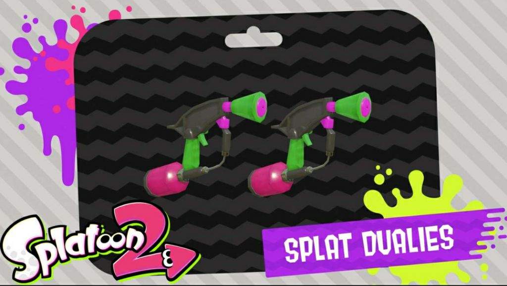 splatoon splattershot dualies splatoon splattershot dualies