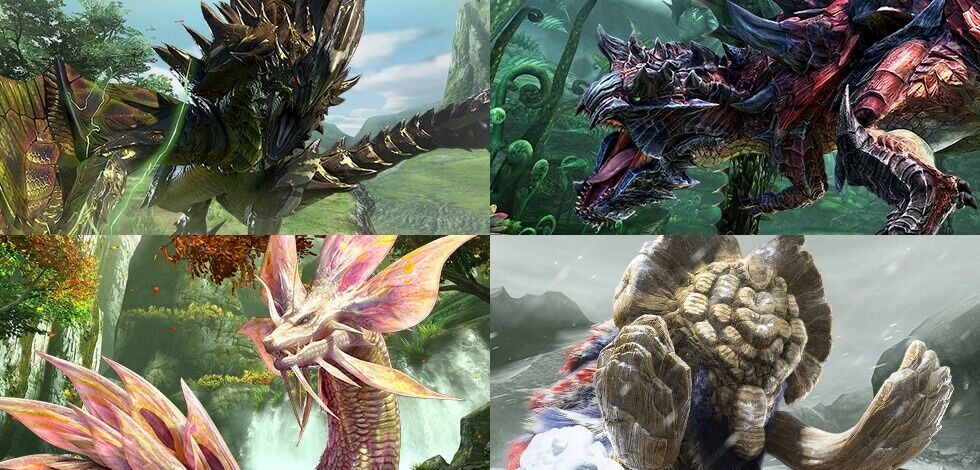 Action monster hunter compilation