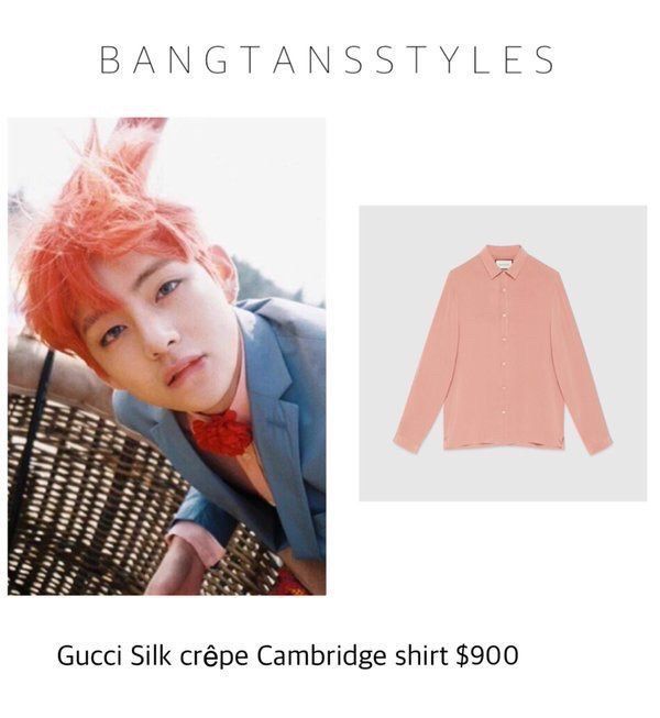 taehyung gucci shirt price