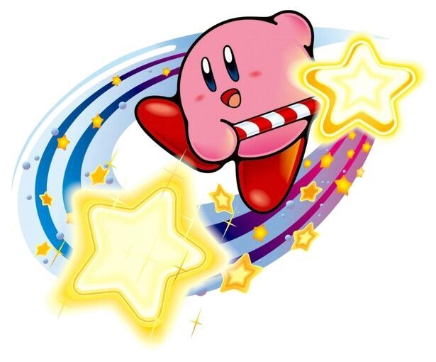 kirby with star rod plush