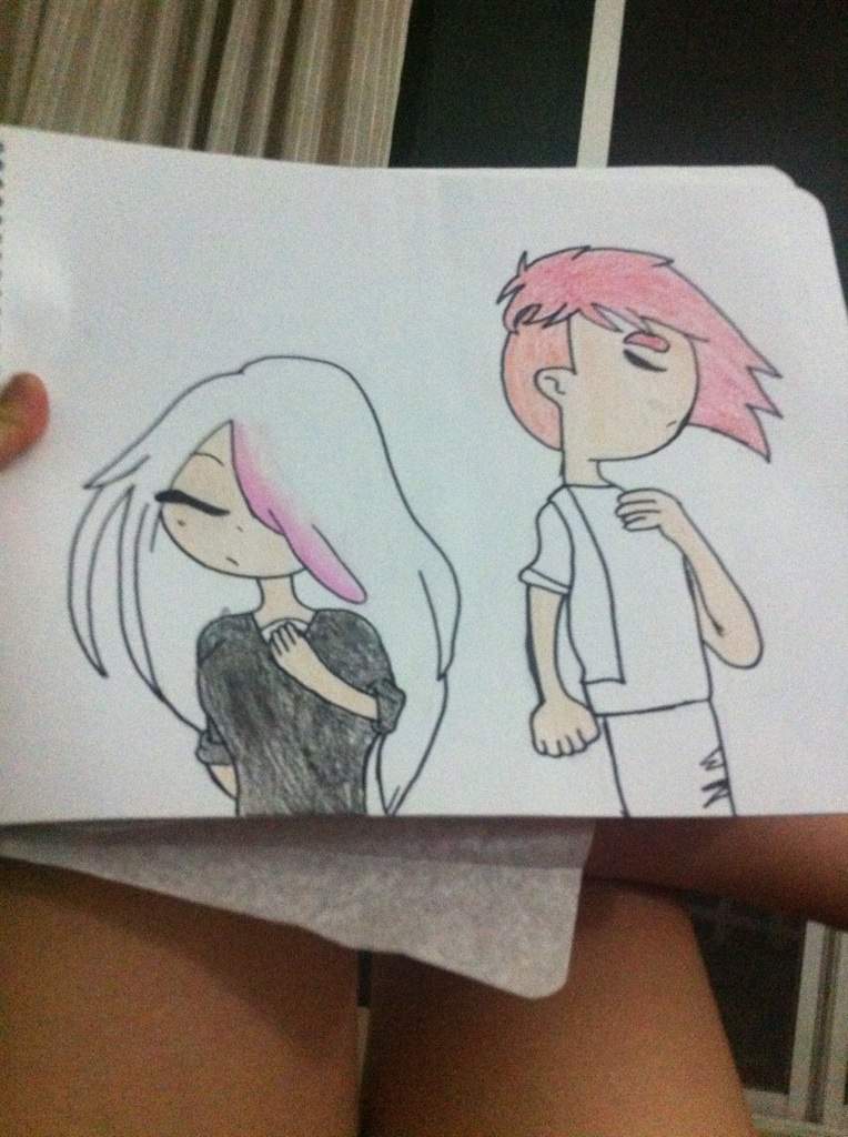 Dibujo De Mangle Y Foxy FNAFHS Amino Amino