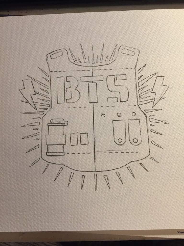 Bts Logo Galaxy Fan Art 