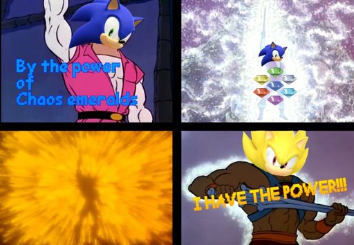 By The Power Of Chaos Emeralds Sonic The Hedgehog Amino 6009