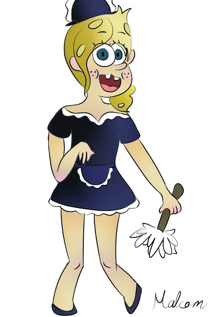 Spongebob In Maid Outfit Cartoon Amino 