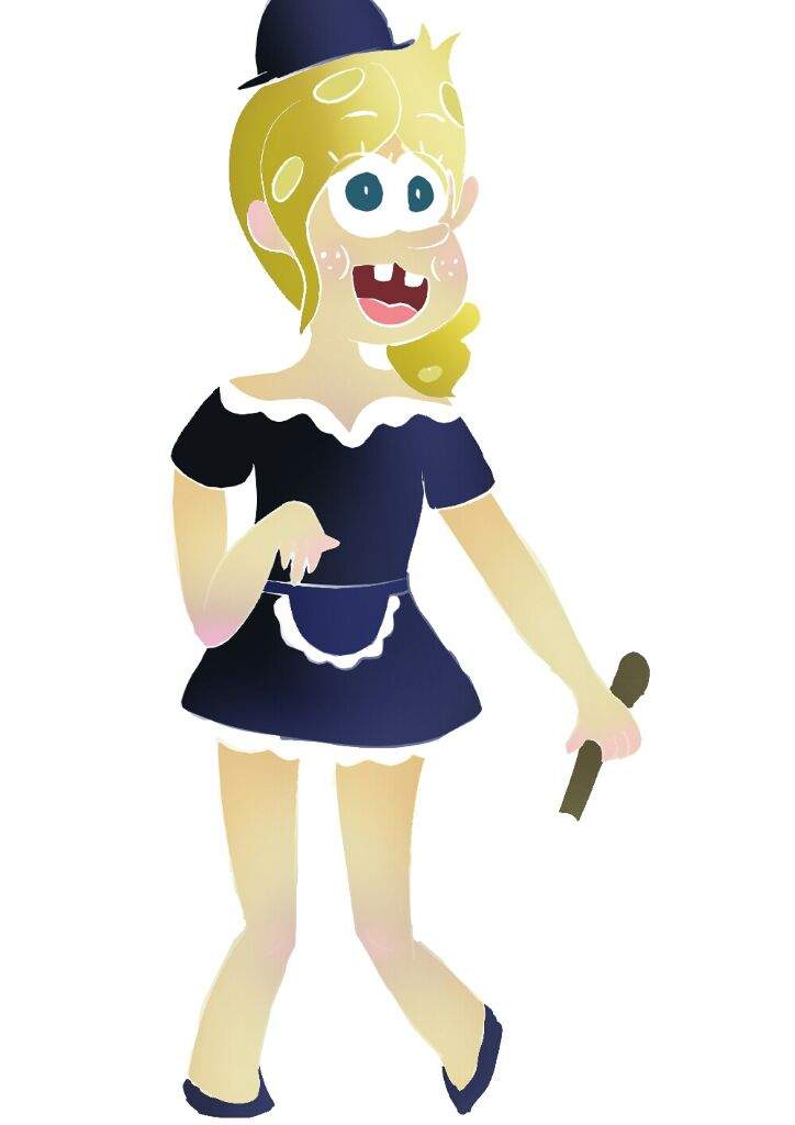Spongebob in Maid Outfit Cartoon Amino