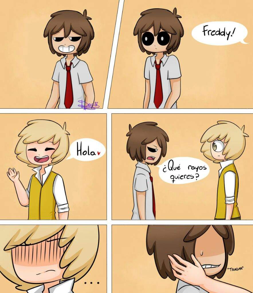 Comic Golddy FNAFHS Amino Amino