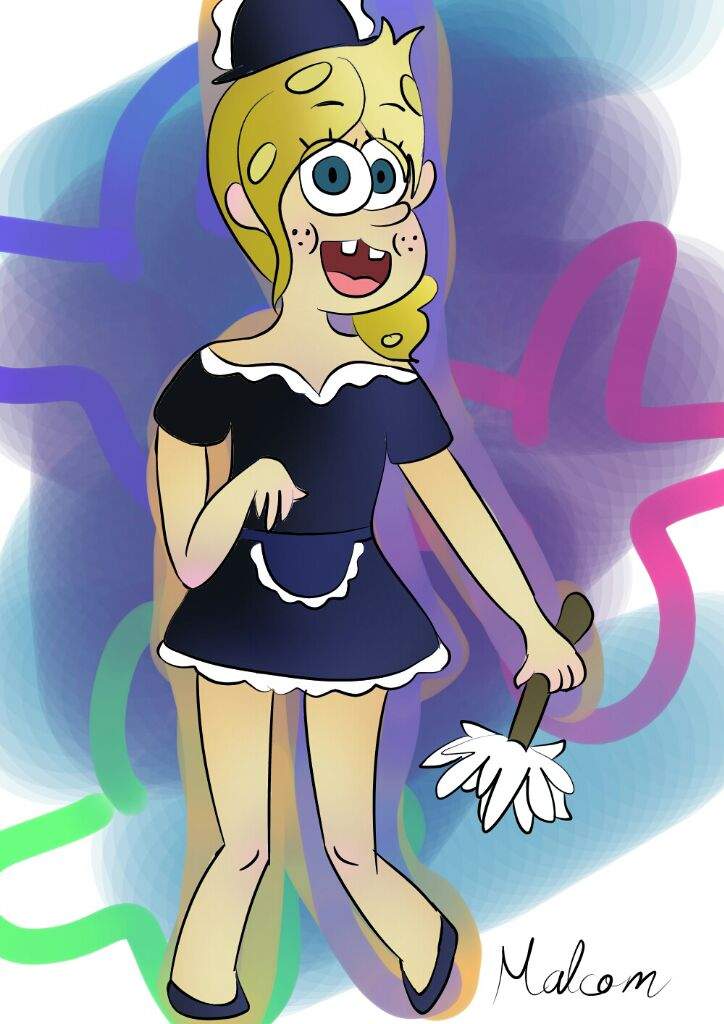 Spongebob in Maid Outfit Cartoon Amino