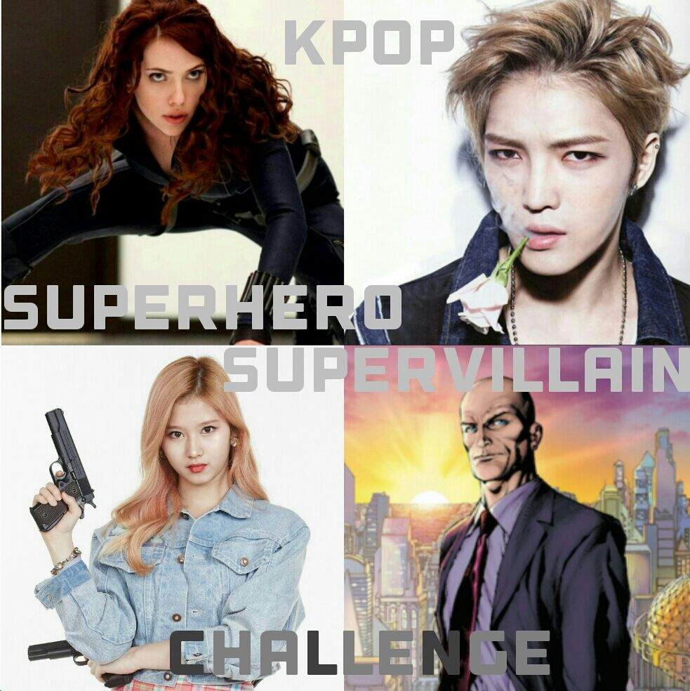 Kpop Superhero/Supervillain Challenge | K-Pop Amino