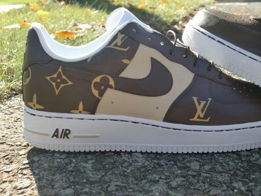 louis vuitton nike air force one