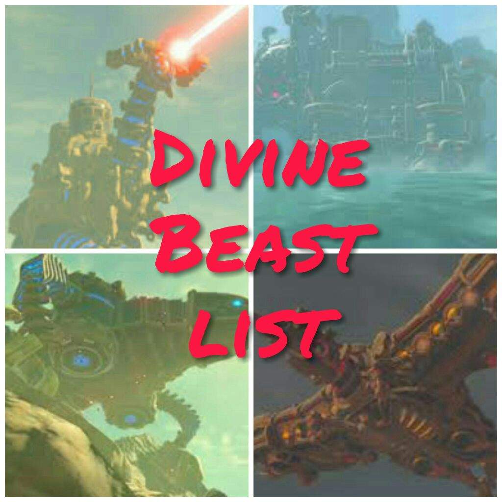 The 4 Divine Beasts