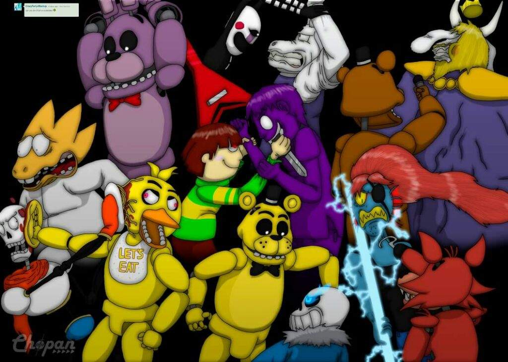 Fnaf Vs Undertale Five Nights At Freddys PT BR Amino