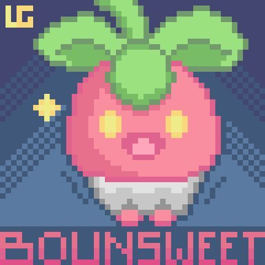 Bounsweet Pixel Art Pokémon Amino