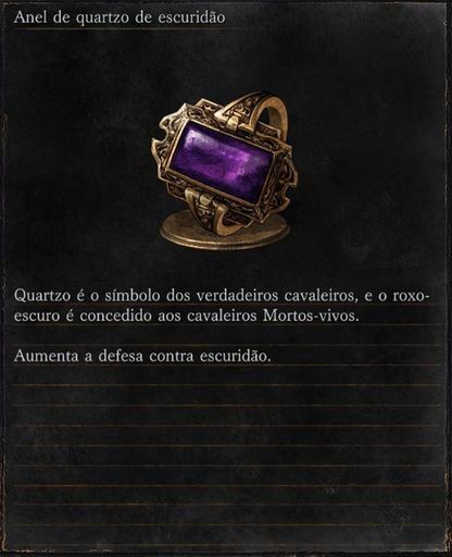 Anel de quartzo de escuridão Wiki Dark Souls Amino Amino