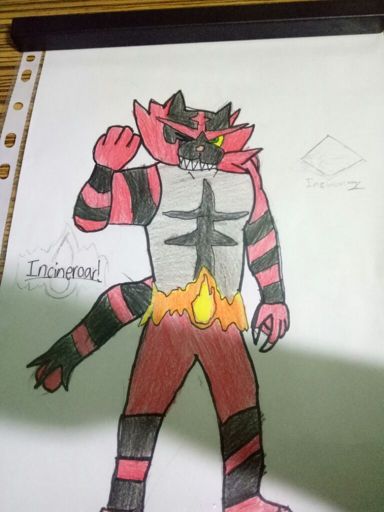 My Incineroar Artwork Pokémon Amino