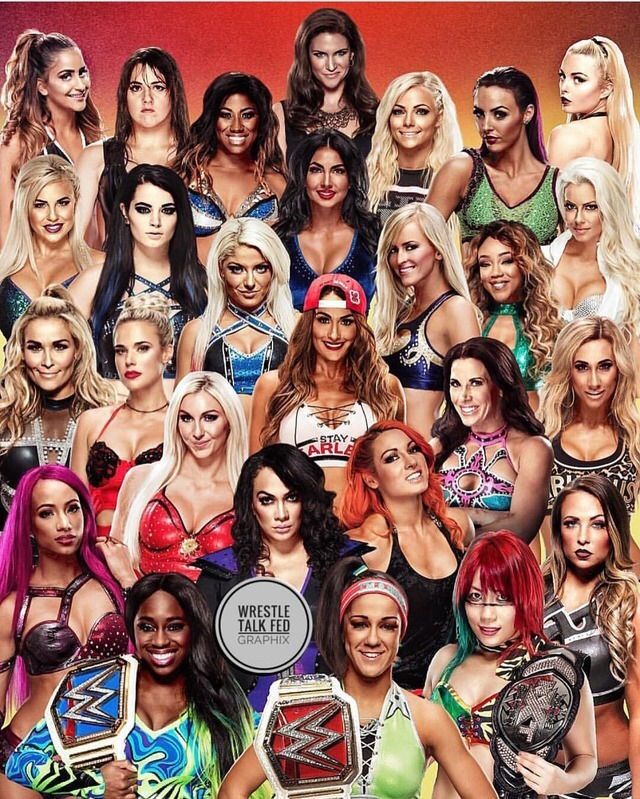 WWE Women(RAW,SDL,NXT,Legends) Wrestling Amino