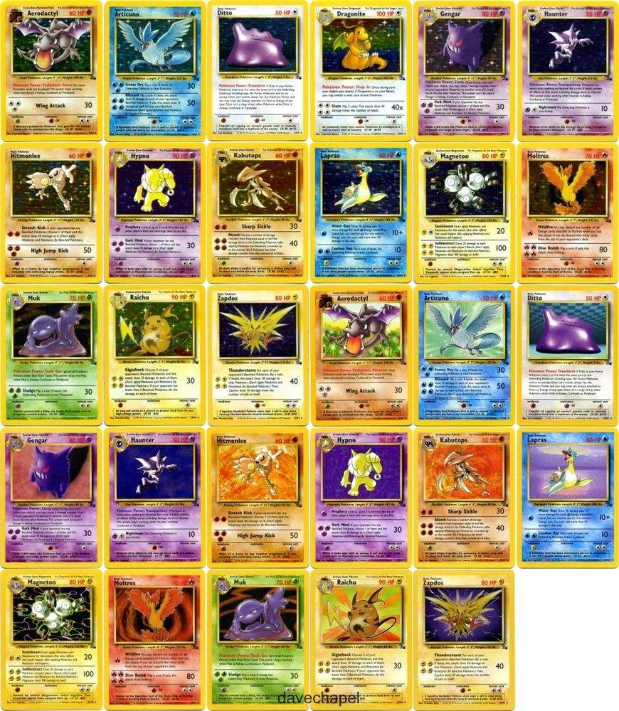 Pokemon Fossil Set Hot Sex Picture 