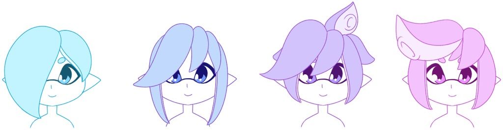 ⭐️inkling Hair Styles Part 1⭐️ Splatoon Amino 3803