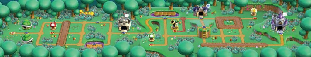 New Super Mario Bros. Wii- World 3 Map