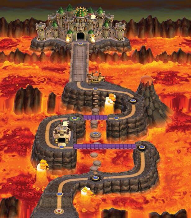 new super mario bros world 5 map