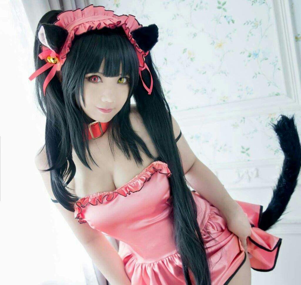 Wolf Neko Girl Cosplay