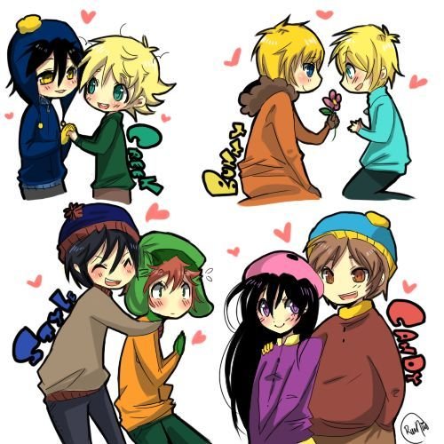 Típico de los fanfics Yaoi de South Park South Park. Amino
