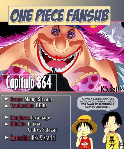 Manga One Piece 864 One Piece Amino