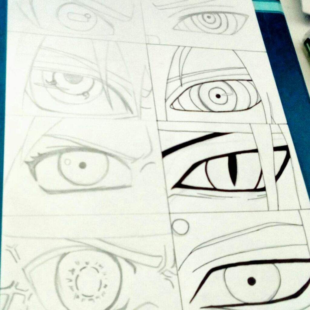Dibujando Ojos En Naruto Naruamino Amino