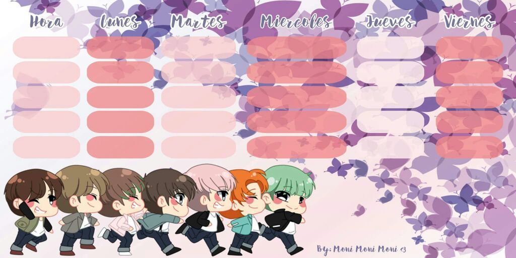 Horarios de BTS 📆 📝 ARMY's Amino Amino