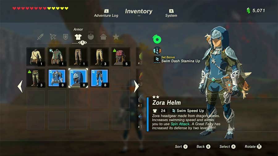 zora pants quest