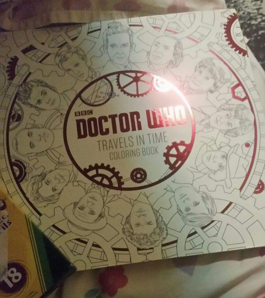My Sister Gave Me The Doctor Who Coloring Book For Birthday Last Year And Its Hard To Color I Might Post Ones Colored Im Still Working On It