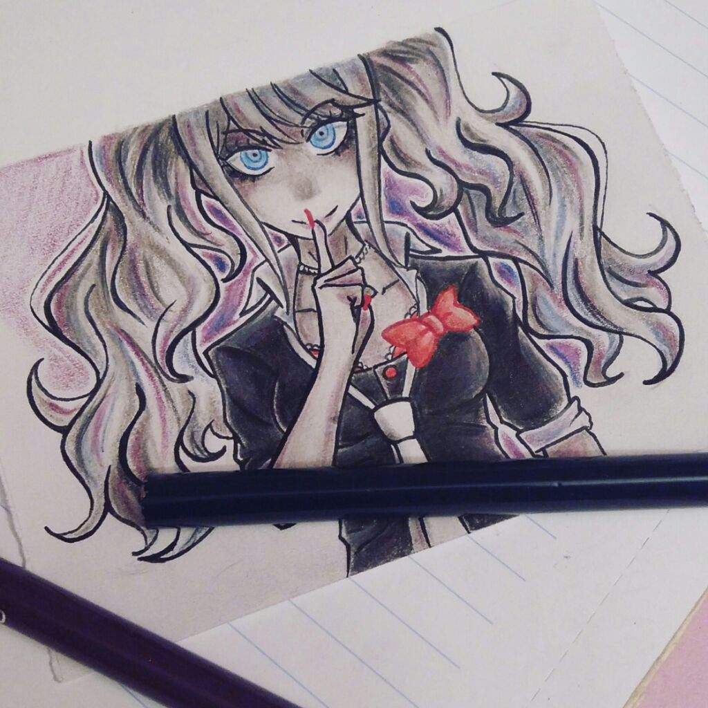 Fanart showcase #11: Junko Enoshima | Anime Amino