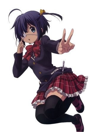 rikka takanashi bunny figure
