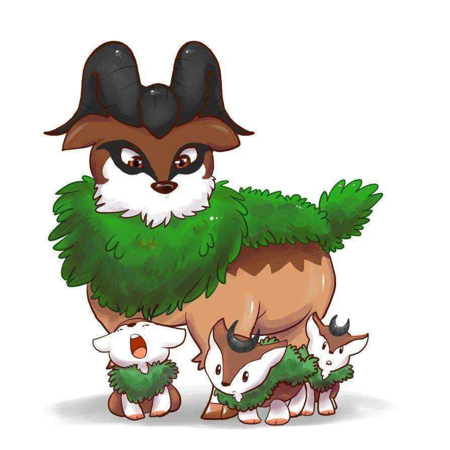skiddo pokemon plush