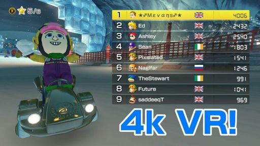 mario kart 8 deluxe vr